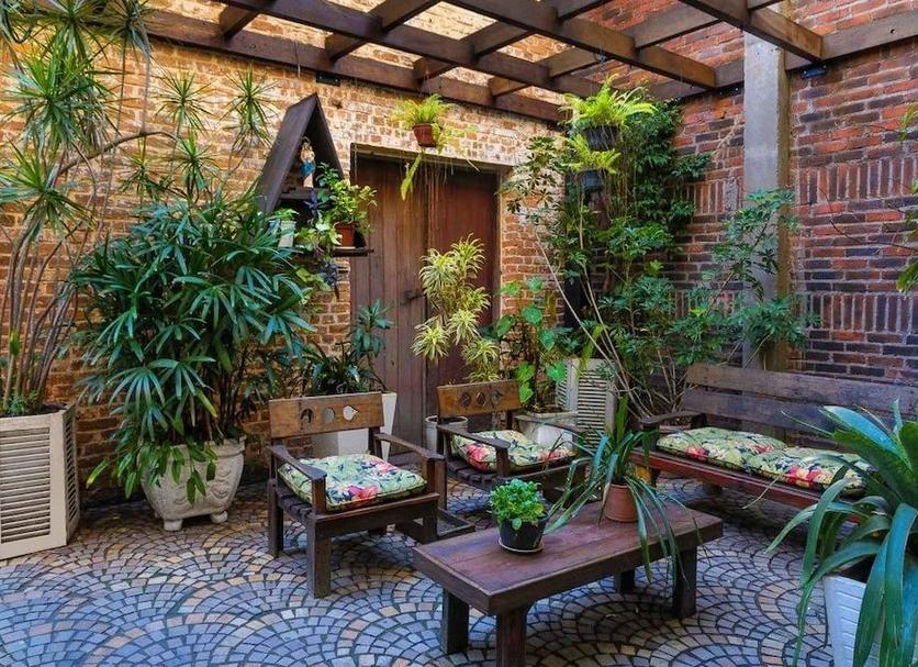 Patio Foto