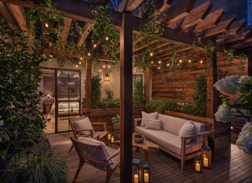 Patio Foto
